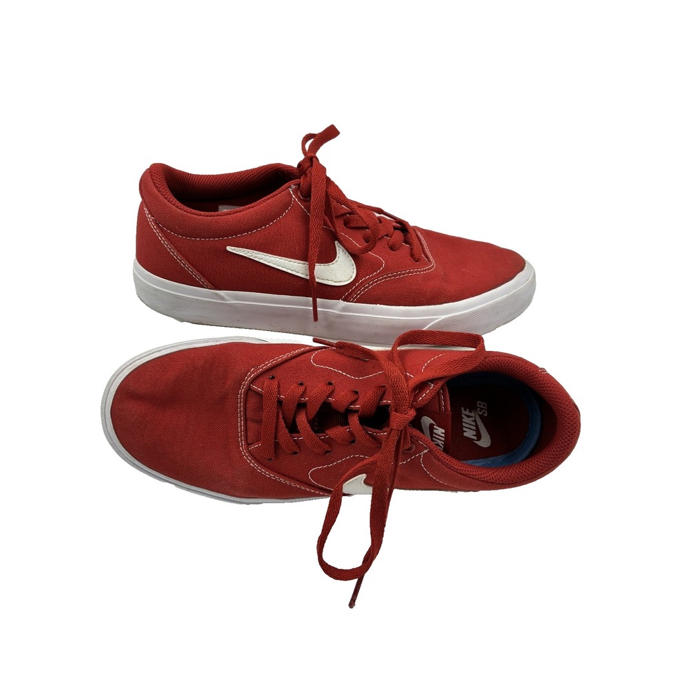 Nike Charge Canvas SB Men's Size 7.5 Mystic Red Causal Shoes CD6279-601 Lace Up - Picture 3 of 16